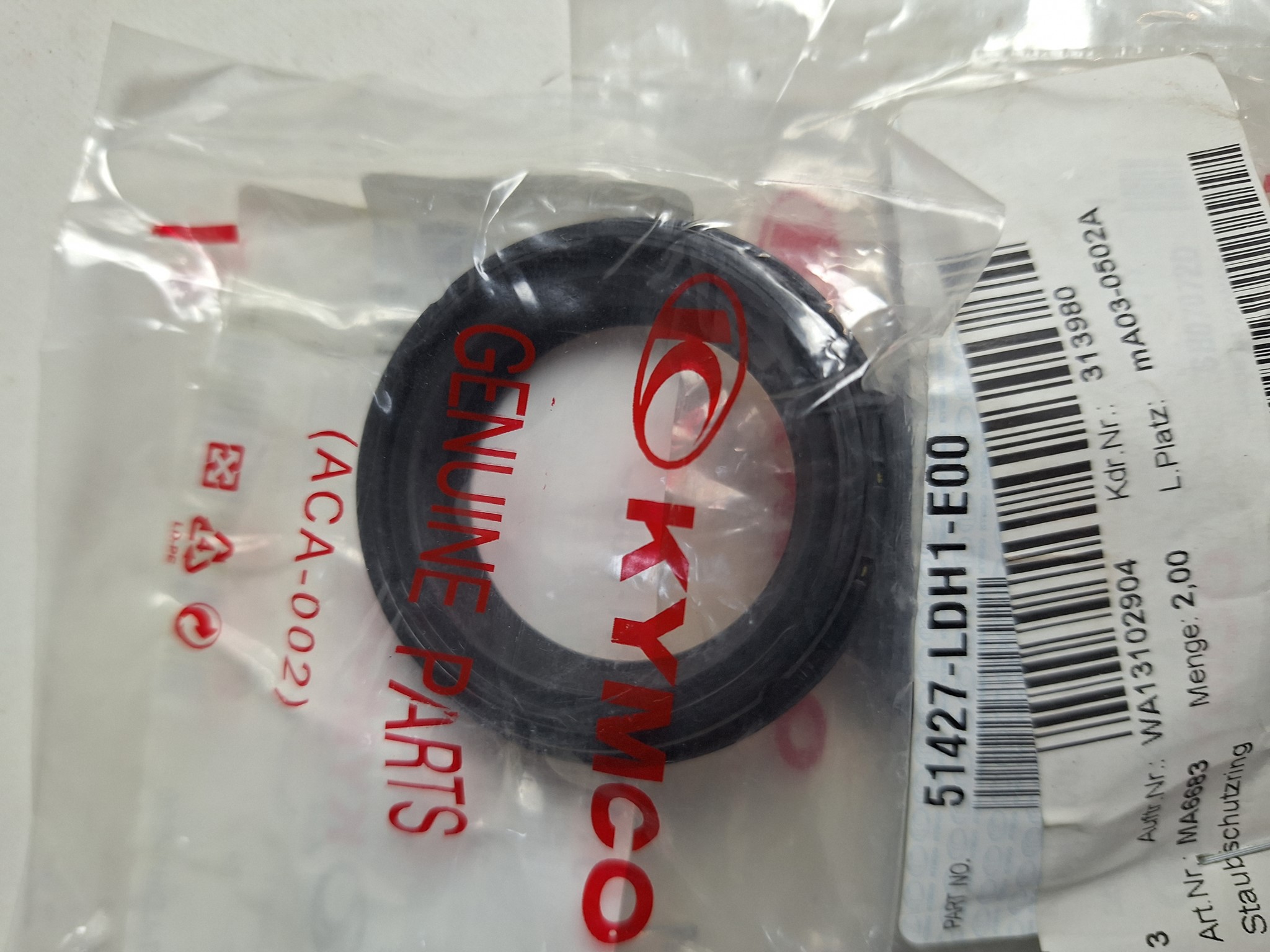 Picture of Kymco  PEOPLE250S 4T EUROII  STAUBSCHUTZRING  51427-LDH1-E00